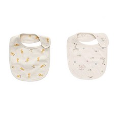 withorganic 印花圍兜2件組 71號