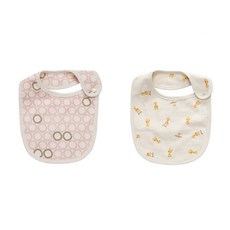 withorganic 印花圍兜 2件組 2號