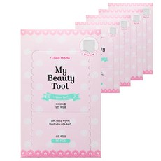 에뛰드하우스 마이뷰티툴 일반 화장솜, 80개입, 5개