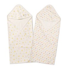 with organic 嬰兒包巾2件組 61