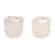 withorganic 印花圍兜2件組 89號