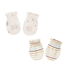 withorganic 印花手套2入組