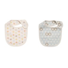 withorganic 印花圍兜2件組 129號