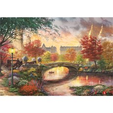 PUZZLE LIFE 紐約之秋 PL1357 拼圖, 14歲以上, 1個, 混色, 1000件