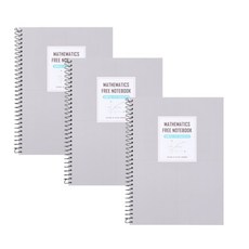 YS 잘풀리는수학연습장 4칸, 그레이, 3개