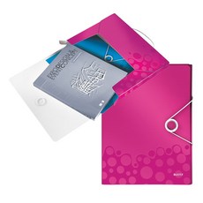 Wright's Wow 文件盒, 粉紅色, 1個