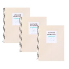 YS 잘풀리는수학연습장 4칸, 아이보리, 3개