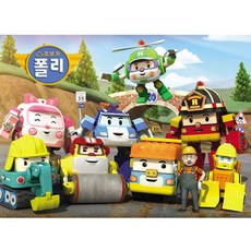 로보카폴리 공사장에서 104조각 직소퍼즐, 6세 이상, 104피스