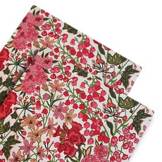 婁家花園五月面料面料, 紅色