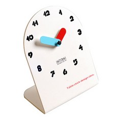 정방 탁상시계 120 무소음, 혼합 색상
