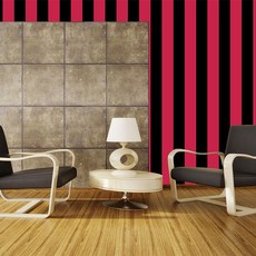 스트라이프 실크벽지 블랙1, 129