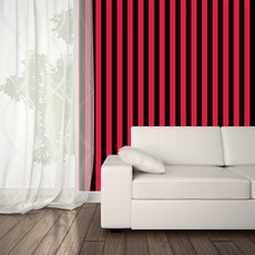 스트라이프 실크벽지 블랙1, 134