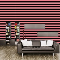 스트라이프 실크벽지 블랙1, 156