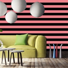 스트라이프 실크벽지 블랙1, 155