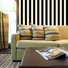 스트라이프 실크벽지 블랙1, 170