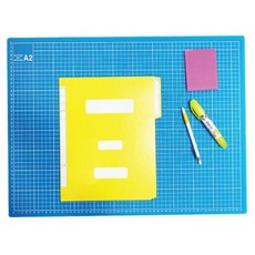 오매직라이프 커팅매트 A2, 블루