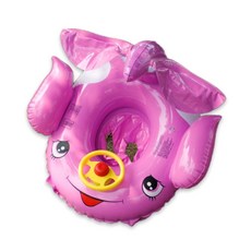 MoaMoa 고래 튜브, 핑크, 1개