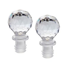 모던하우스 다이아 볼 와인병마개, 혼합 색상, 2개