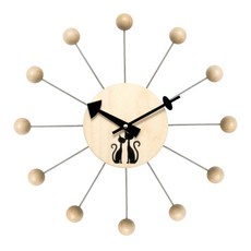 브론즈하우스 BAC-060 볼 벽시계 저소음, B