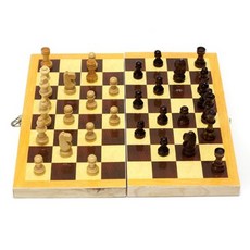 모아모아 접이식 원목체스 29cm, 2인