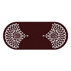 Mire Twin A 桌旗, 酒紅色, 70 x 30 cm