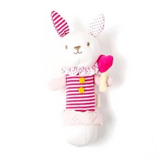 해피랜드 H프리모딸랑이2, 핑크, 1개