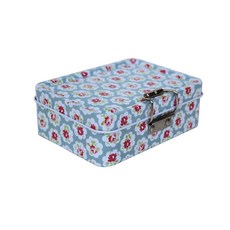 Ponik Garden 2層錫盒 天藍色雛菊, 2個