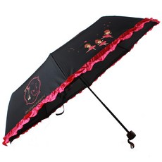 MAISON FRANCAISE 女式芭蕾舞女演員女孩 3 層傘