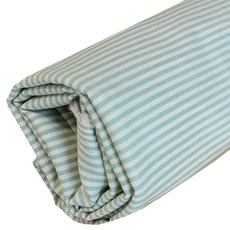 Leuhome 麻花條紋布料, 薄荷