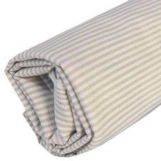 路宇 居家混色條紋布料 米色, 1個