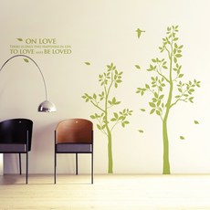 designbay 重點壁貼 The Nature, 淺橄欖綠