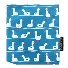 Leuhome 鴨子圖案布料, 1個, 藍色