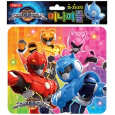 아이누리 미니특공대 미니퍼즐, 3-5세, 1개, 40피스