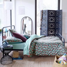 La Redoute 豹紋圖案被單 F664226, 綠色