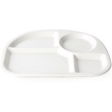 네오본 브런치 4절 식판, 화이트, 1개