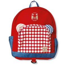 ASB 印花防走失後背包, 紅色