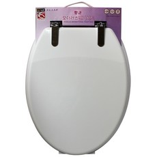 摩德魯斯硬質抗菌馬桶座U型, 白色平原, 1個