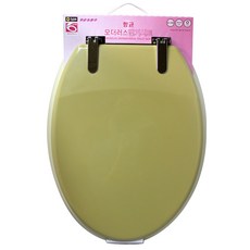 MODELUS 硬式抗菌馬桶坐墊O型, 基本素色, 1個