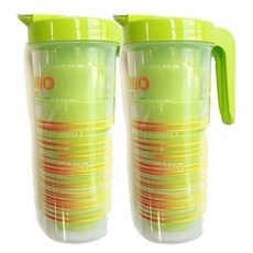 알리스틴 HOMIO물병 컵세트, 혼합 색상, 1.5L, 1개