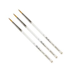 Rubens Art Brush 320PLUS細毛人造透明, 3個