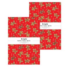 왈가닥스 페이퍼 테이블 매트 20매, 20개, 2개, Ginger