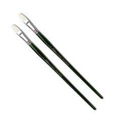 魯本斯美術畫筆 600F 油畫用毛刷, 2個