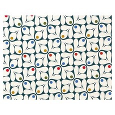 W CM 20支平織鉛筆 大 藍色布料 110*450cm, 1個