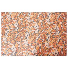 W CM 20支平織綠洲橘色布料 110*900cm, 1個