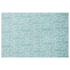 W CM 20支平織霧紗藍色布料 110*450cm, 1個