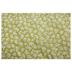 W CM 20支平紋Bibin綠色布料 110*450cm, 1個