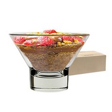 보르미올리 입실론 디저트 볼 370ml 세트, 투명, 12p, 1개