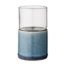 DAY 랜턴 Cracked Ceramic Hurricane, Blue