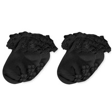 지지몰스 아동 눈꽃 레이스 양말 1호 2켤레