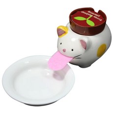 베리구즈 미니화분 물먹는 동물친구 / 새싹 클로버, 고양이, 1개